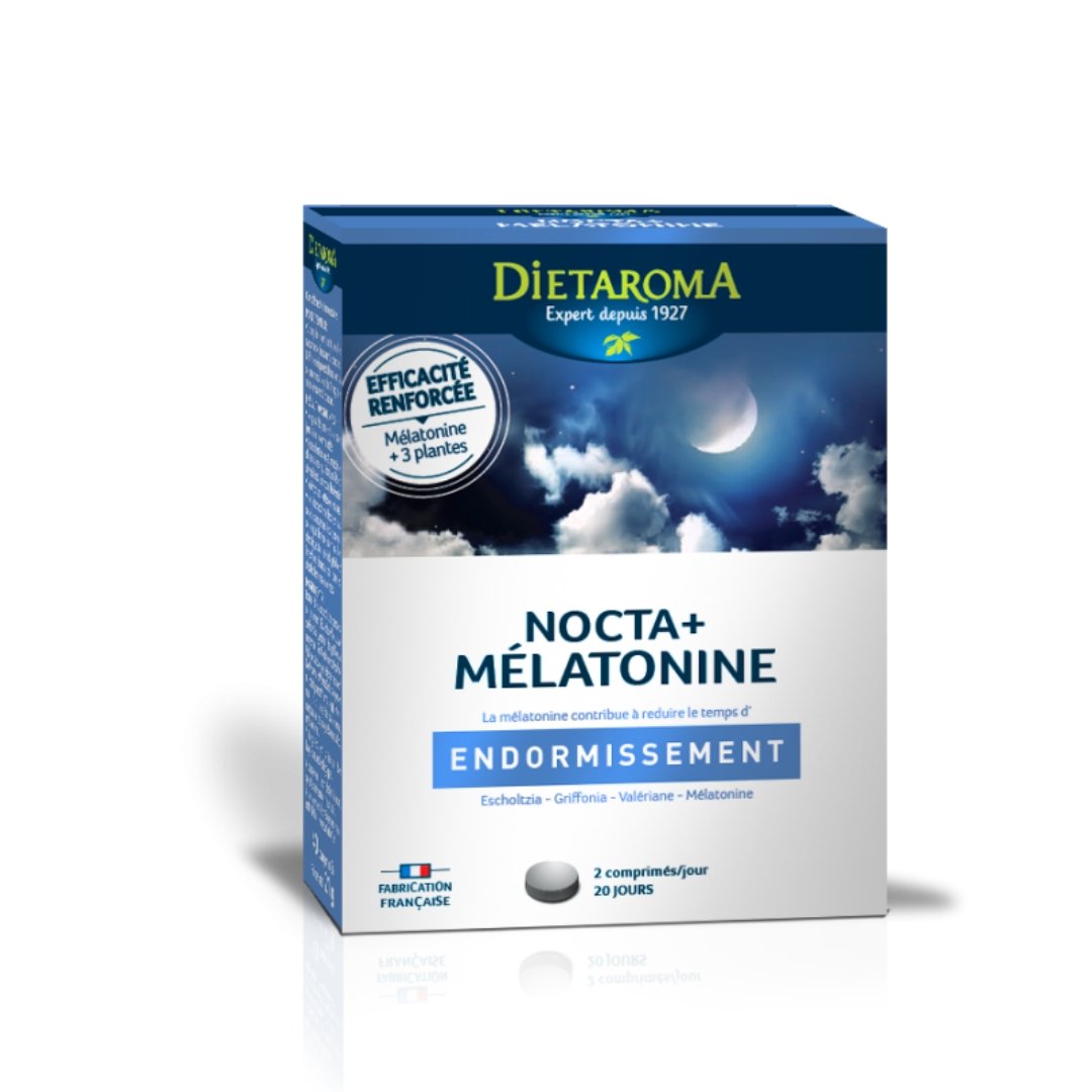Dietaroma Nocta+ Melatonine 20 Comprimes Dietaroma Nocta+ Melatonine 20 Comprimes