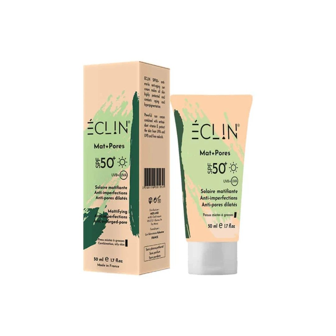 Eclin Ecran Invisible Anti-acne Mat+pores spf50+ 50ml Eclin Ecran Invisible Anti-acne Mat+pores spf50+ 50ml