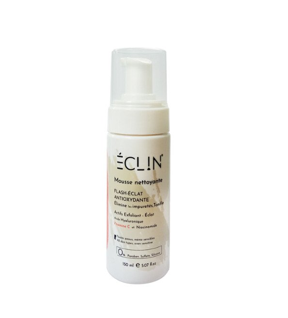 Eclin Mousse Nettoyant Flash Eclat 150ml Eclin Mousse Nettoyant Flash Eclat 150ml