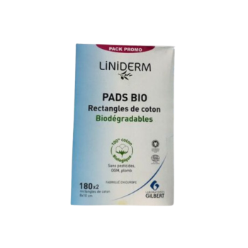 Gilbert liniderm pads bio 180*2 rectangles pack