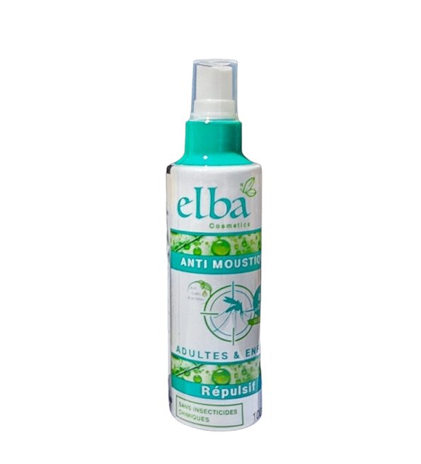 ELBA ANTI MOUSTIQUE SPRAY ADULTES ET ENFANTS 100ML ELBA ANTI MOUSTIQUE SPRAY ADULTES ET ENFANTS 100ML