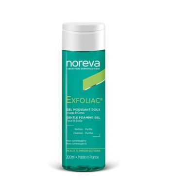 NOREVA EXFOLIAC GEL MOUSSANT DOUX 200ml