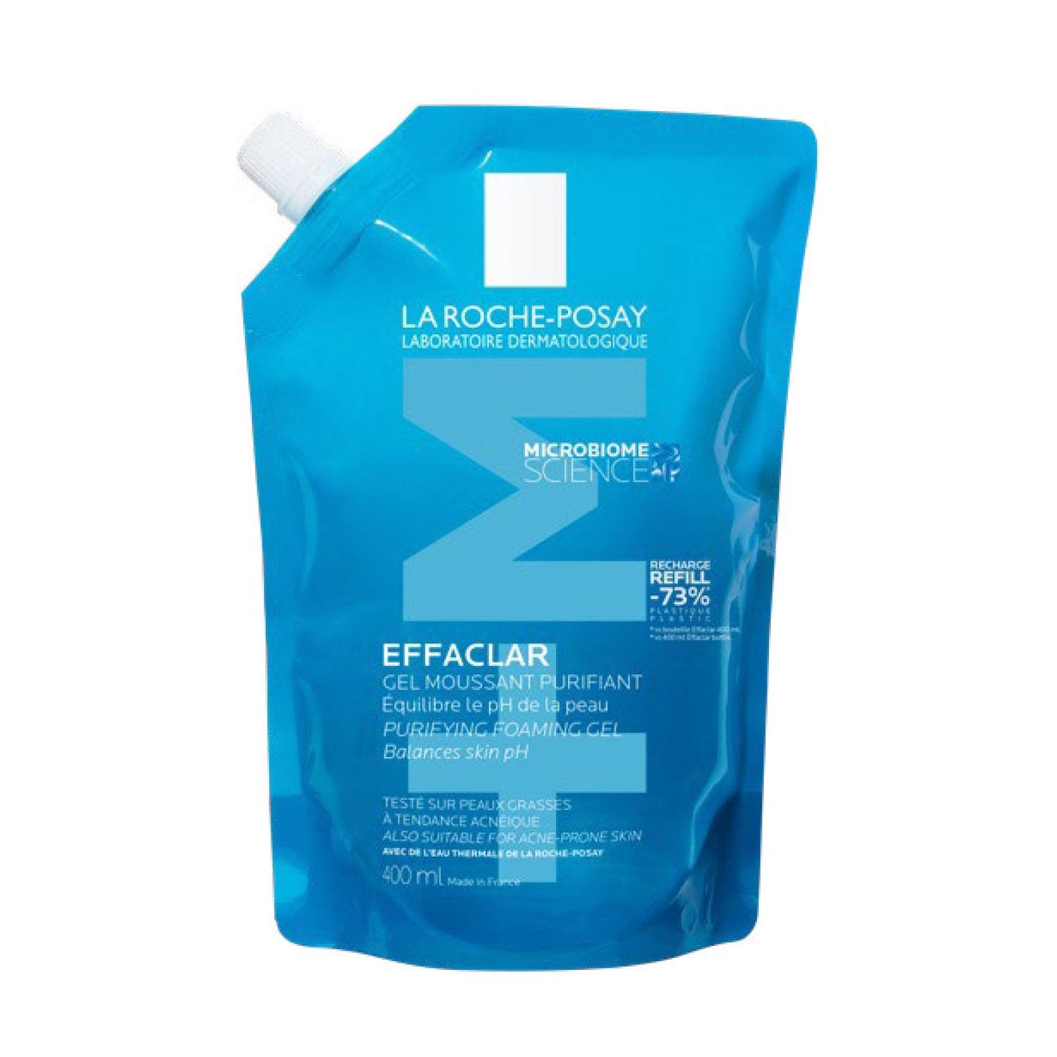 La Roche-Posay Effaclar Gel Moussant Peau Grasse Acnéique Recharge | 400ml La Roche-Posay Effaclar Gel Moussant Peau Grasse Acnéique Recharge | 400ml