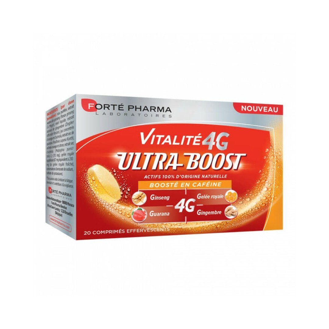Forte Pharma Ultra Boost 4G 20 Comprimes Forte Pharma Ultra Boost 4G 20 Comprimes