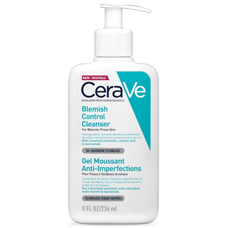 CeraVe Gel Moussant Anti-Imperfections | Peau Grasse à Tendance Acnéique | 236ml CeraVe Gel Moussant Anti-Imperfections | Peau Grasse à Tendance Acnéique | 236ml