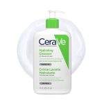 CeraVe Crème Lavante Hydratante Peau Normale à Sèche 473ml + Crème Hydratante = 3 Miniatures Offertes