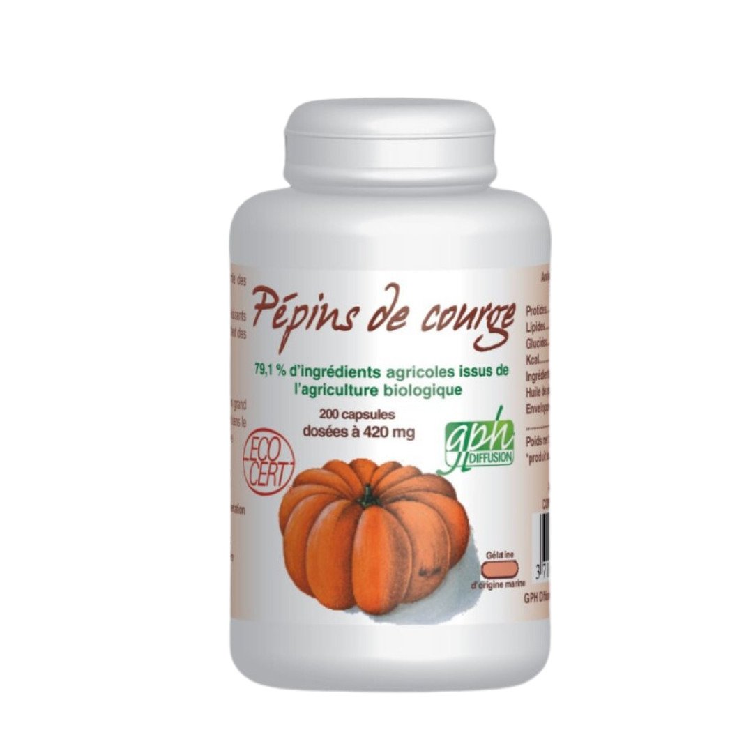 GPH Pepins de Courge 200 Capsules GPH Pepins de Courge 200 Capsules