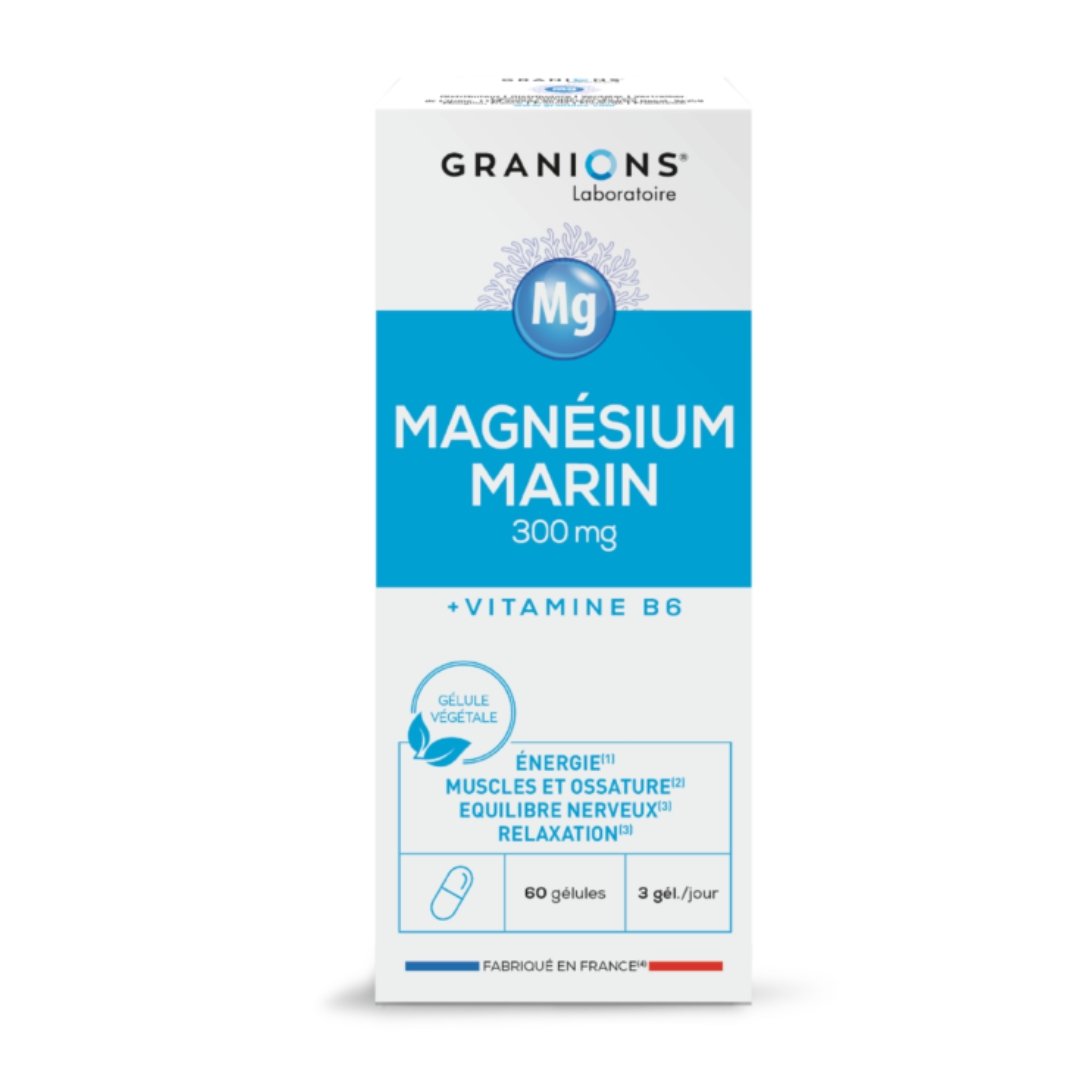 GRANIONS Magnesium Marin 300mg B60 Gelules GRANIONS Magnesium Marin 300mg B60 Gelules