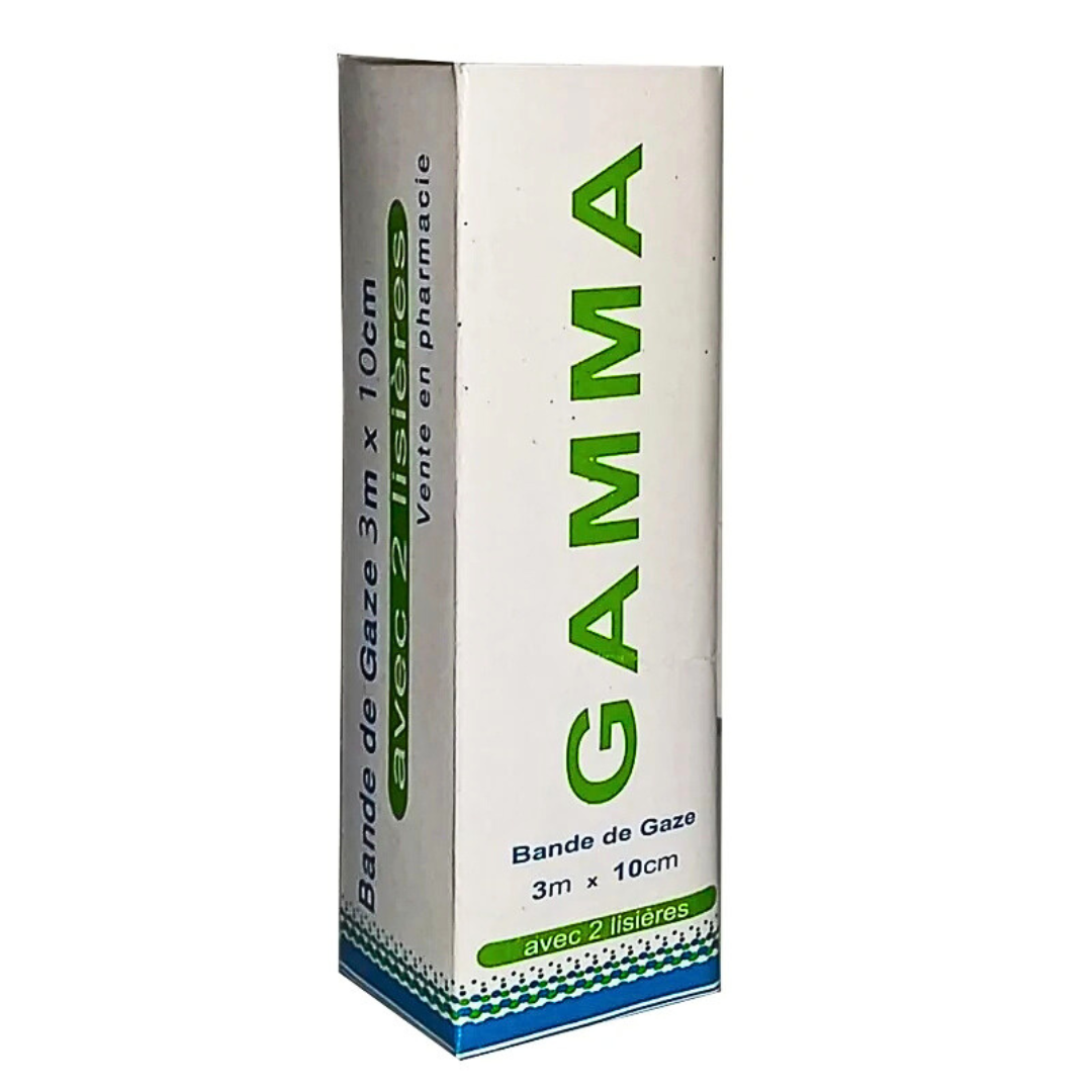 Gamma Bande De Gaze 3M X 10Cm Gamma Bande De Gaze 3M X 10Cm