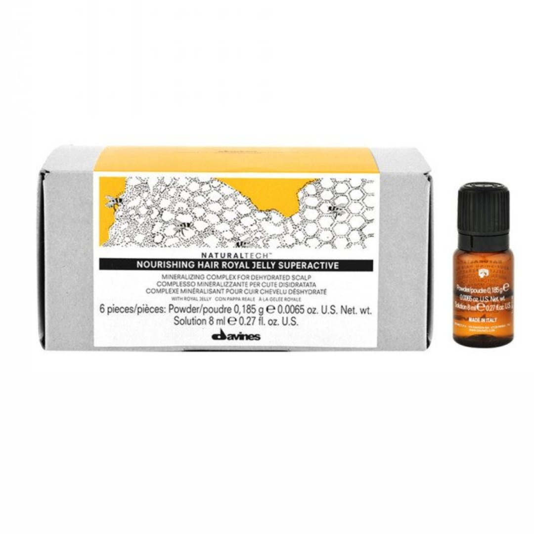 DAVINES Gelée Royale Superactive Nourrissante pour Cheveux 6*8ML DAVINES Gelée Royale Superactive Nourrissante pour Cheveux 6*8ML