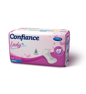 HARTMANN CONFIANCE LADY ABSORPTION 4 PROTECTION ANATOMIQUE X14 Unités
