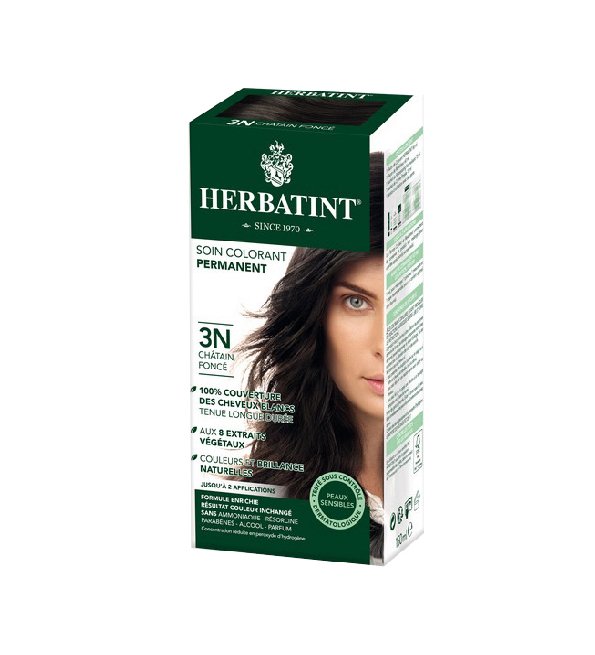 Herbatint Soin Colorant Permanent 3N Chatain Fonce Herbatint Soin Colorant Permanent 3N Chatain Fonce