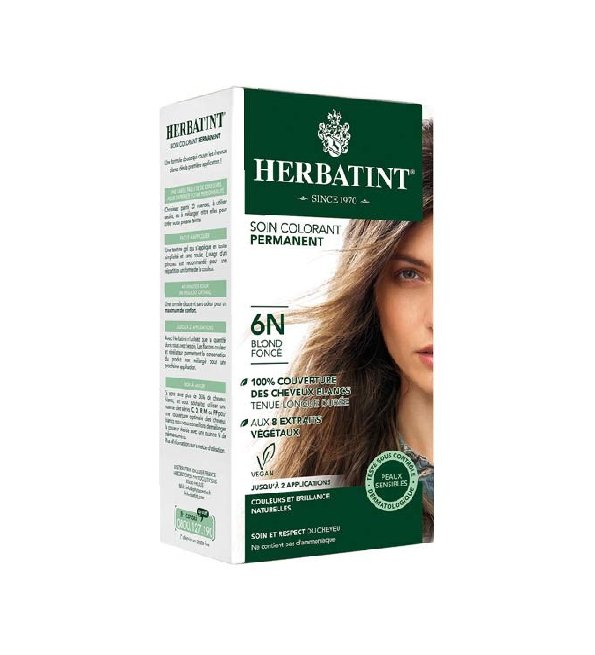 Herbatint Soin Colorant Permanent 6N Blond Fonce Herbatint Soin Colorant Permanent 6N Blond Fonce