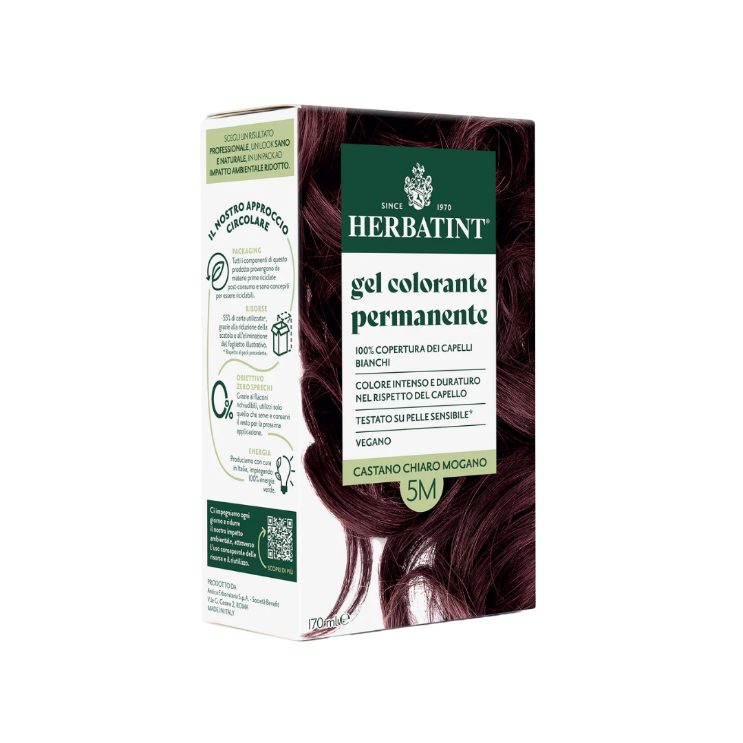 Herbatint Soin Colorant 5M Chatin Clair Acajou 170ml Herbatint Soin Colorant 5M Chatin Clair Acajou 170ml
