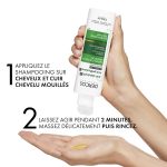 Vichy Dercos Shampoing Traitant Anti-Pelliculaire Cheveux Secs | 200ml = 1 Shampooing miniature Offert