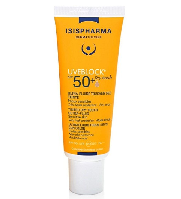 ISISPHARMA Uveblock Dry touch Teinte medium spf50+ 40ml ISISPHARMA Uveblock Dry touch Teinte medium spf50+ 40ml