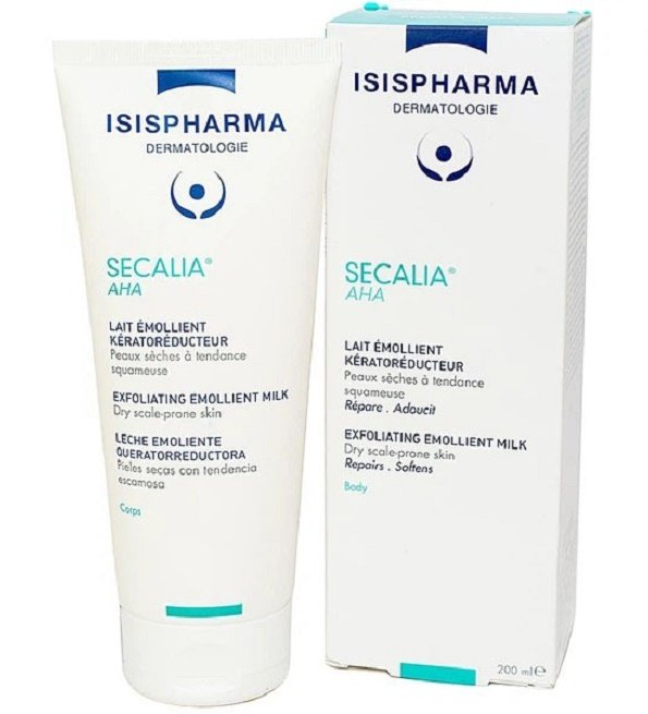 ISISPHARMA SECALIA AHA Lait émollient Kératoréducteur 200ml ISISPHARMA SECALIA AHA Lait émollient Kératoréducteur 200ml