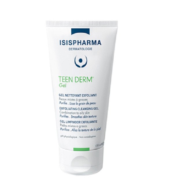 ISISPHARMA TEEN DERM Gel Nettoyant Exfoliant 150ml ISISPHARMA TEEN DERM Gel Nettoyant Exfoliant 150ml