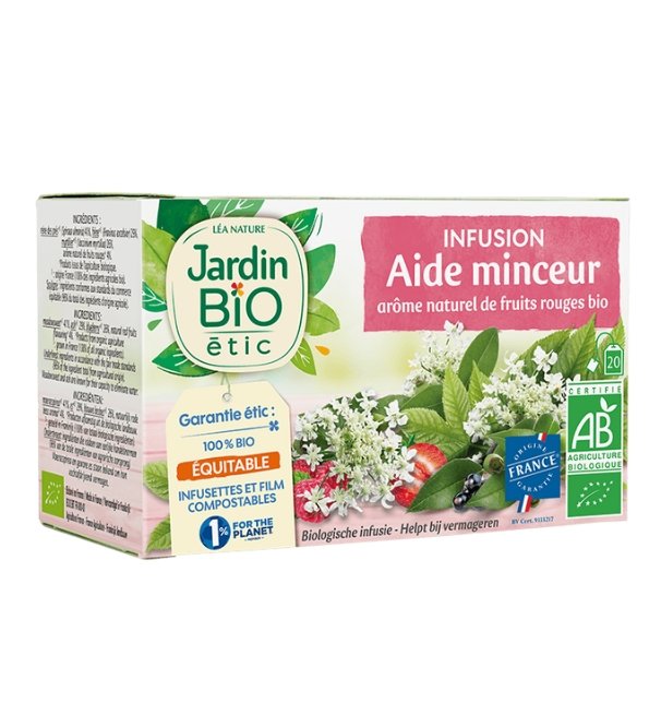 JARDIN BIO INFUSION AIDE MINCEUR 20 SACHET JARDIN BIO INFUSION AIDE MINCEUR 20 SACHET