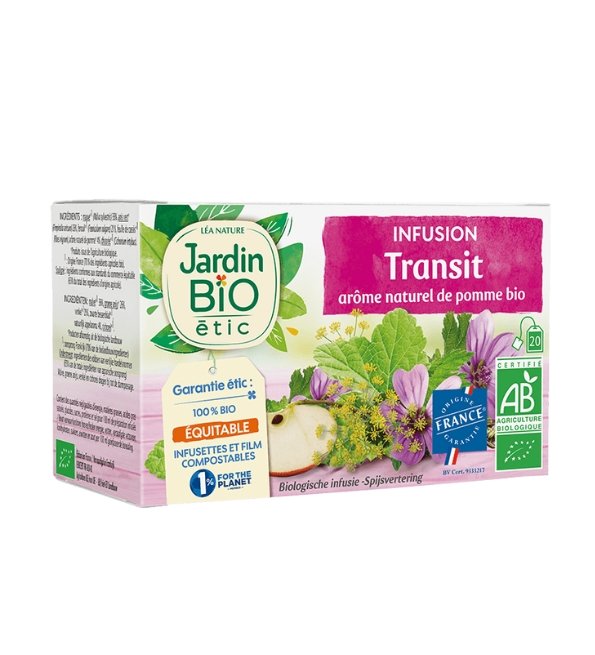 JARDIN BIO INFUSION TRANSIT INTESTINAL 20 SACHET JARDIN BIO INFUSION TRANSIT INTESTINAL 20 SACHET