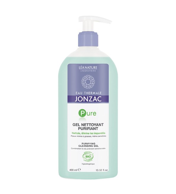 EAU THERMALE JONZAC PURE GEL NETTOYANT PURIFIANT 400 ml EAU THERMALE JONZAC PURE GEL NETTOYANT PURIFIANT 400 ml