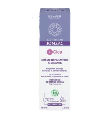 EAU THERMALE JONZAC +CICA CRÈME RÉPARATRICE APAISANTE 100ml