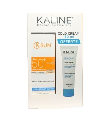 Kaline Ecran Naturelle Claire 50ml + Cold Cream Pack