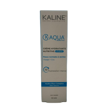Kaline K.Aqua Creme Hydratante Nutritive Legere Peaux Normal a Seches 50ml