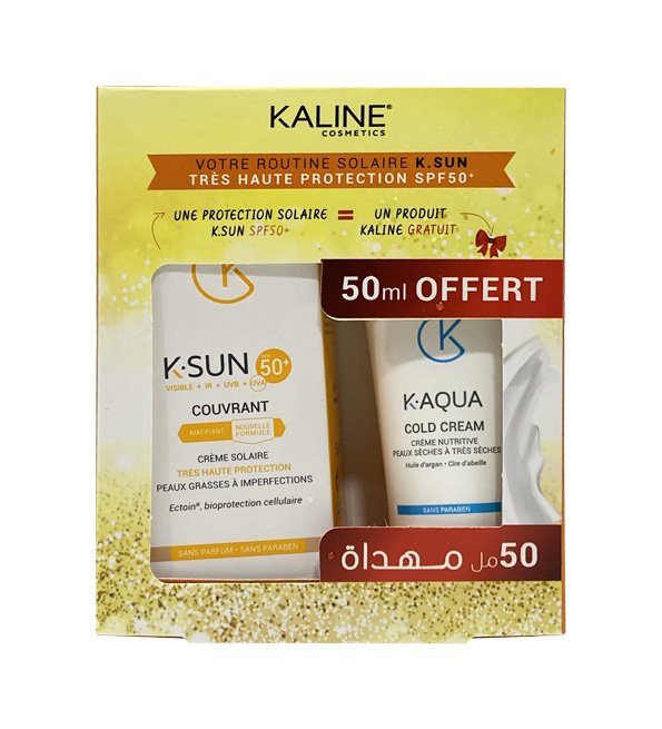 Kaline Ecran Couvrant 50+ Cold Cream Pack Kaline Ecran Couvrant 50+ Cold Cream Pack