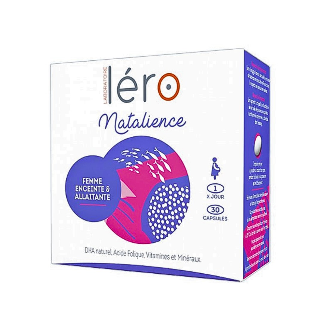 Léro Natalience Grossesse & Allaitement – 30 Capsules Léro Natalience Grossesse & Allaitement – 30 Capsules