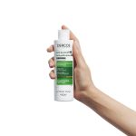 Vichy Dercos Shampoing Traitant Anti-Pelliculaire Cheveux Secs | 200ml = 1 Shampooing miniature Offert