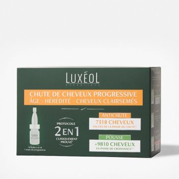 Luxeol Anti-Chute Progressive 2en1 14 fioles x 6ml