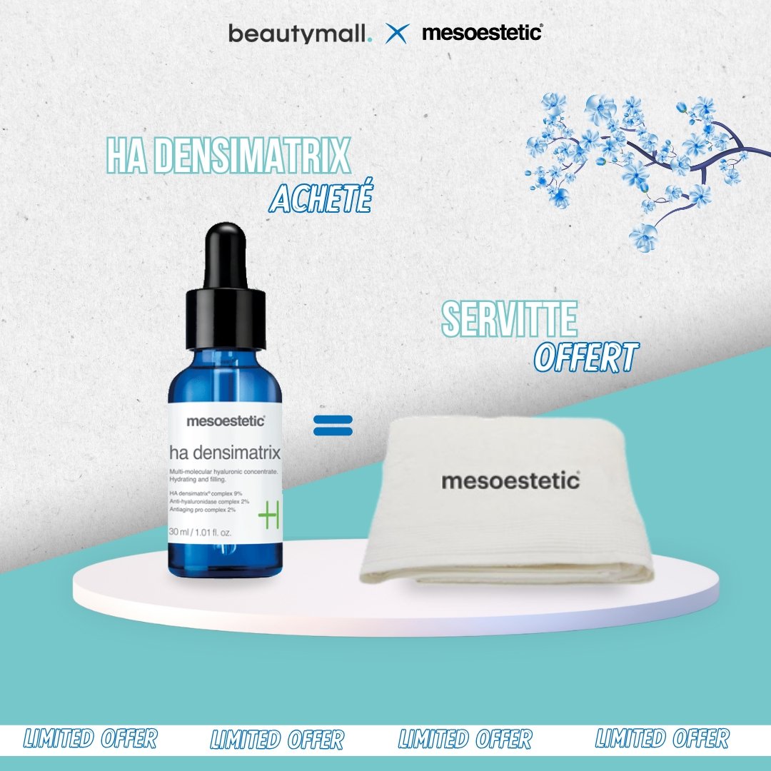 Mesoestetic Ha Densimatrix 30ml = Serviette Offerte Mesoestetic Ha Densimatrix 30ml = Serviette Offerte