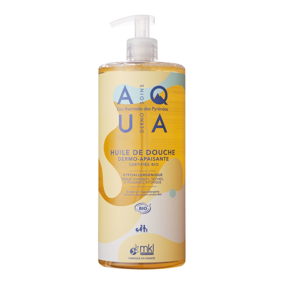 MKL Aqua Huile De Douche Dermo-Apaisante Bio 1L MKL Aqua Huile De Douche Dermo-Apaisante Bio 1L