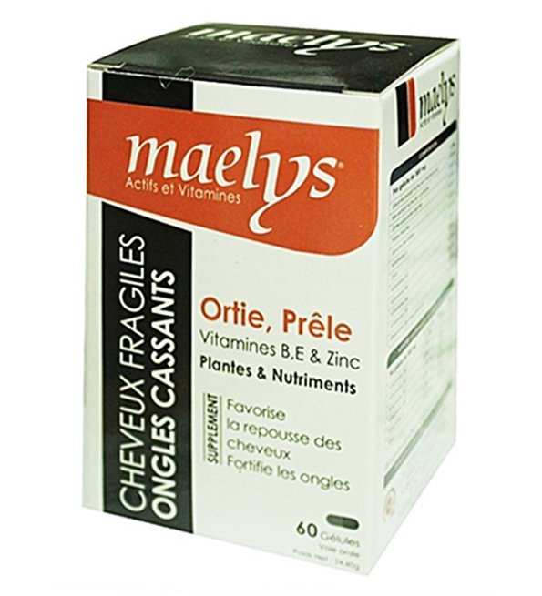 Maelys Ortie Prêle Vitamines B E et Zinc – 60 Gélules Maelys Ortie Prêle Vitamines B E et Zinc – 60 Gélules