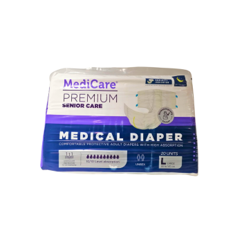 Medicare Couche Adulte Siaper night L 20 unités