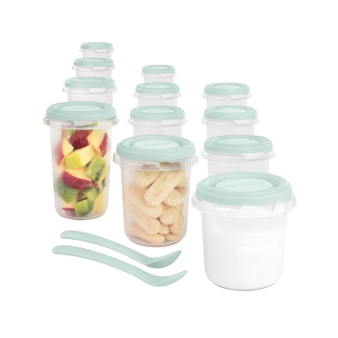 Miniland Set de Conservation 12 Pieces Mint Miniland Set de Conservation 12 Pieces Mint