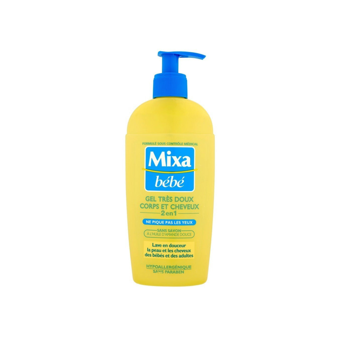 Mixa Bebe Gel Corps & Cheveux Tres doux 2en1 250ml Mixa Bebe Gel Corps & Cheveux Tres doux 2en1 250ml