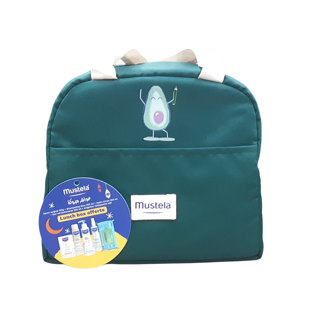 Mustela Lunch Box Savon+ Shampoing 200ml + Eau rafraichissante + Hydra corps 300ml + Lingettes Mustela Lunch Box Savon+ Shampoing 200ml + Eau rafraichissante + Hydra corps 300ml + Lingettes