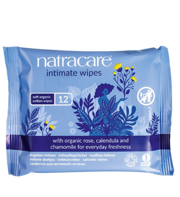 NATRACARE LINGETTES INTIMES 12 Unités