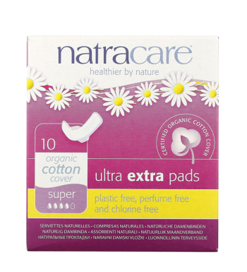 NATRACARE SERVIETTE ULTRA EXTRA SUPER 10 Unités