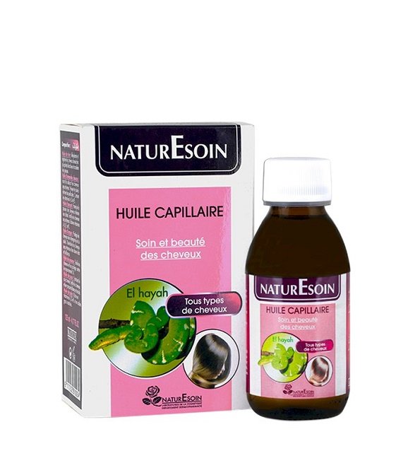 NATURESOIN Huile Capillaire EL hayah -Tous types de cheveux 125ml NATURESOIN Huile Capillaire EL hayah -Tous types de cheveux 125ml