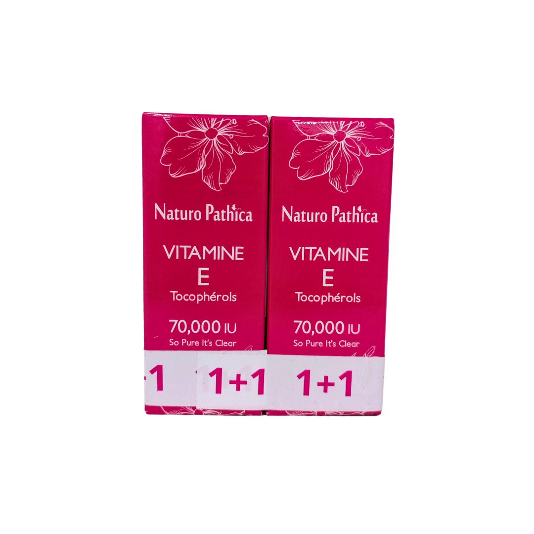 Naturo Pathica Vitamine E Tocopheros 2*10ml pack Naturo Pathica Vitamine E Tocopheros 2*10ml pack