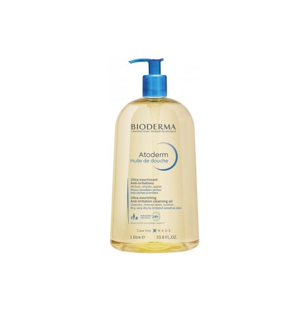 Bioderma Atoderm huile douche 1L Bioderma Atoderm huile douche 1L