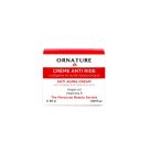 Ornature Creme Anti ride Acide Hyaluronic 50g