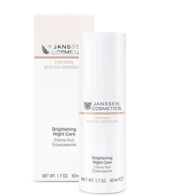 Janssen Cosmetics Créme Nuit éclaircissant 50ml Janssen Cosmetics Créme Nuit éclaircissant 50ml