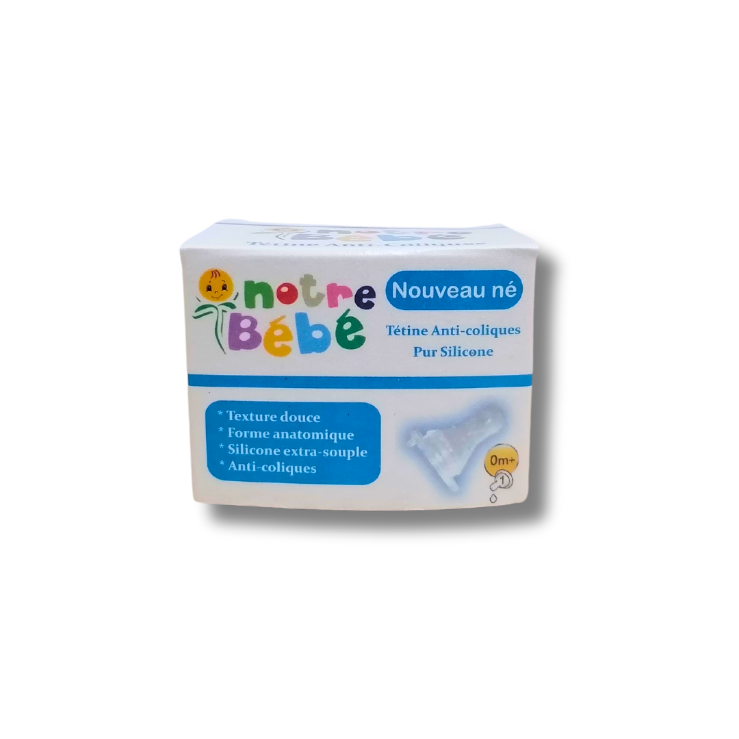 Notre Bebe Tetine Anti-colic +0m Notre Bebe Tetine Anti-colic +0m