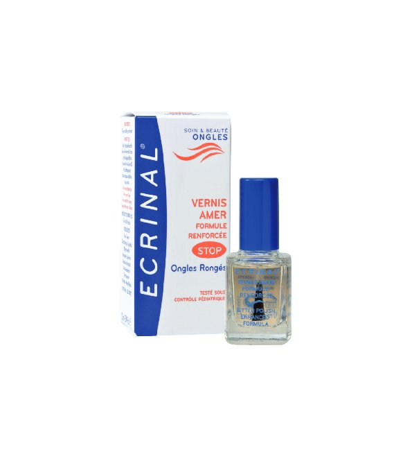 Ecrinal – Vernis Amer Stop ongles rongés – 10 ml Ecrinal – Vernis Amer Stop ongles rongés – 10 ml