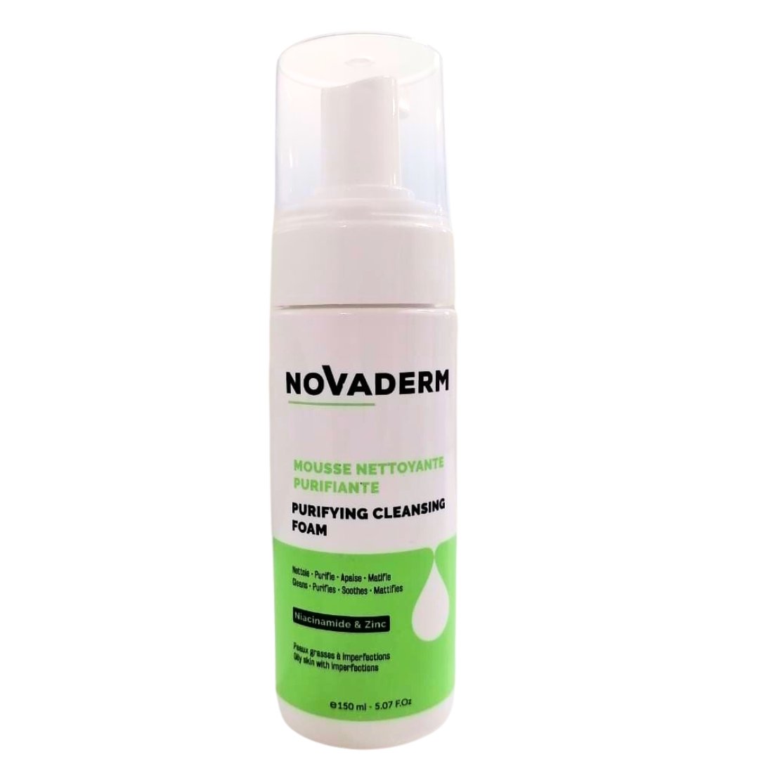 Novaderm Mousse Nettoyante Purifiante 150ml Novaderm Mousse Nettoyante Purifiante 150ml