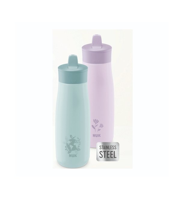 Nuk Tasse Mini Me Flip En Acier Inoxydable 12m+ 500ml Nuk Tasse Mini Me Flip En Acier Inoxydable 12m+ 500ml